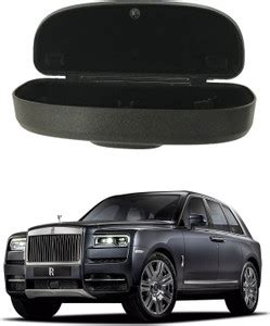 Oshotto Car Visor Sunglass Case Holder For Rolls Royce Cullinan Black ...