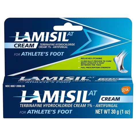 Lamisilat Prescription Strength Athletes Foot Antifungal Cream ...
