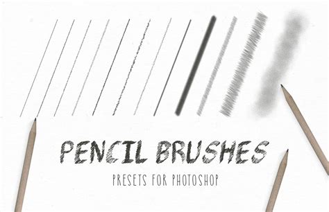 Free Pencil Brushes for Photoshop — Medialoot