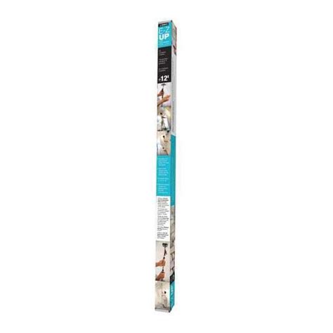 E-Z Up Dust Containment Pole, Gray, Steel, PK2 54733 | Zoro