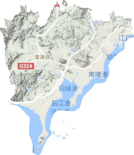 漳浦地图全图高清版