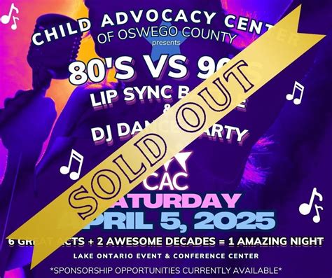 80s vs 90s Lip Sync Battle & DJ Dance Party, Lake Ontario Event and ...