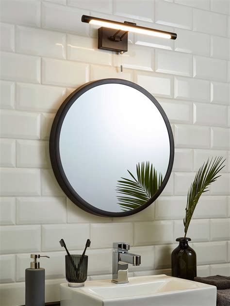 Ansel Over Mirror LED Light | Bathroom lights over mirror, Bathroom ...