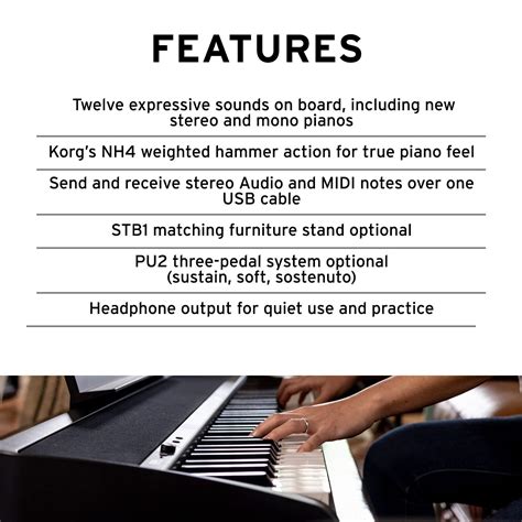 Korg B2 88-Key Digital Piano