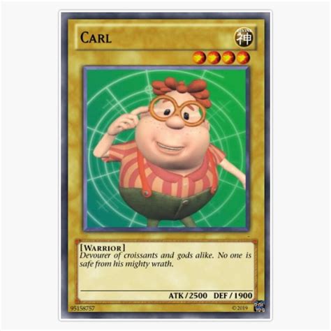 Buy LAD Studio Carl Wheezer, Devourer of Croissants Sticker Vinyl ...