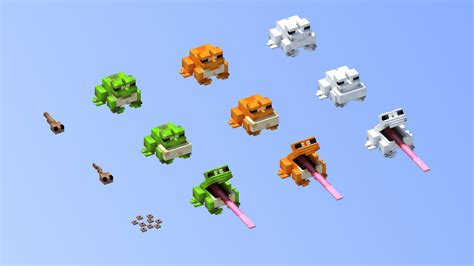 Image result for Minecraft Frog Figure