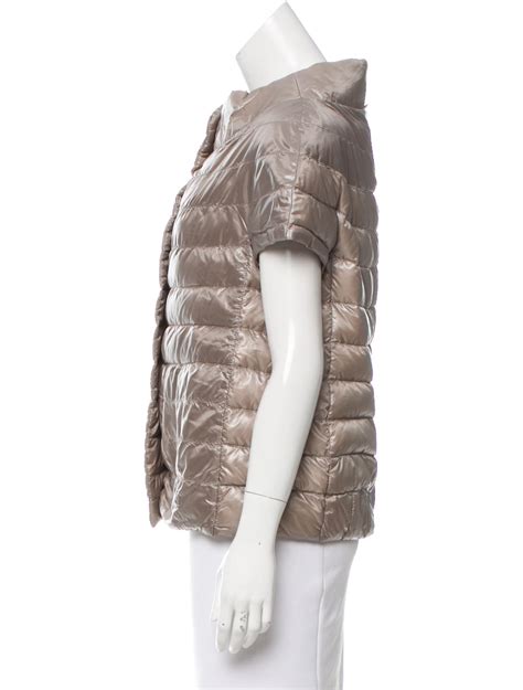 Herno Short Sleeve Puffer Jacket - Grey Jackets, Clothing - WHRNO20203 ...