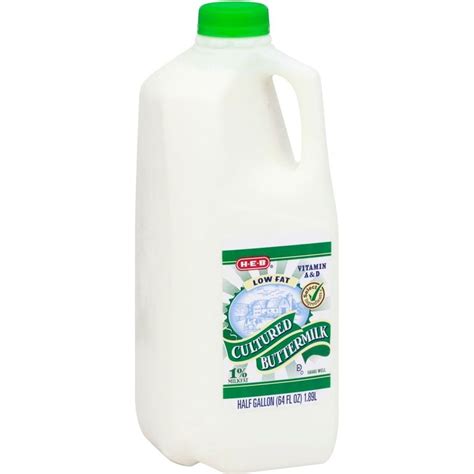 H-E-B 1% Low-Fat Cultured Buttermilk - Shop Milk at H-E-B