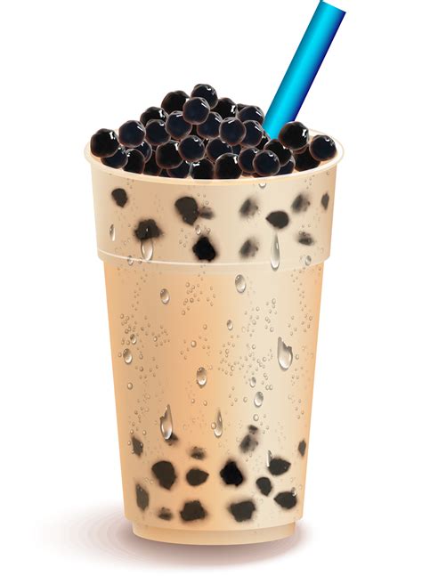 Bubble milk tea, Pearl milk tea. png. 15723705 PNG