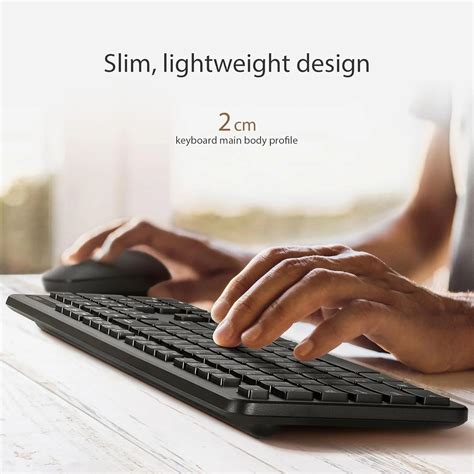 Asus CW100 Wireless Keyboard Mouse Combo - Microcenter India