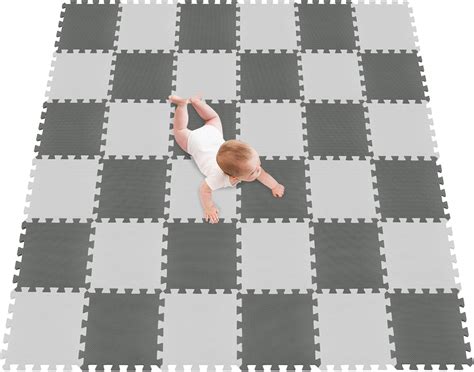 meiqicool Foam Play mat playmat Foam Play Tiles Interlocking Play mat ...