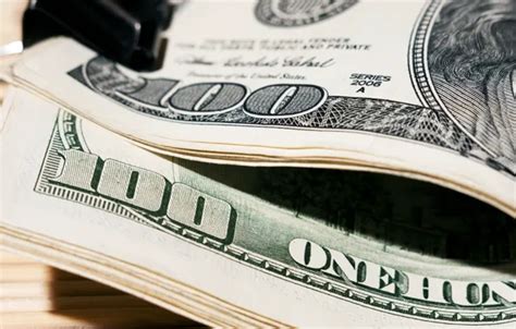 Download wallpaper green, money, dollar, paper, 100, section macro in ...