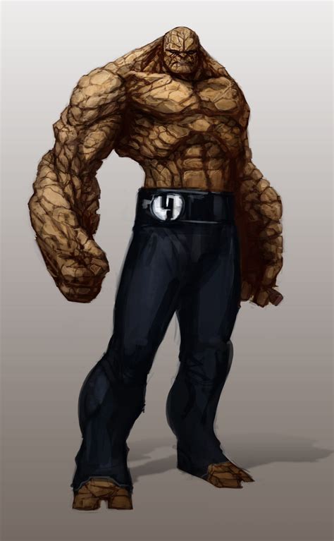 Jerad S. Marantz - Fantastic 4: Thing Concept Art