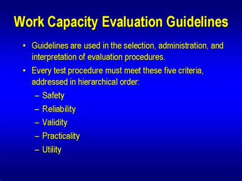 Functional Capacity Test 的图像结果