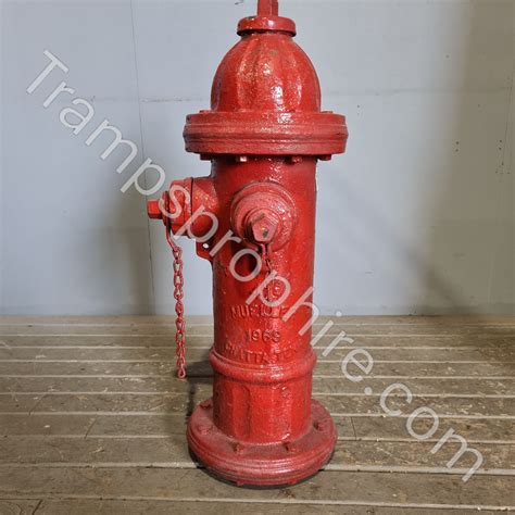 Original American Mueller Fire Hydrant | Tramps Prop Hire