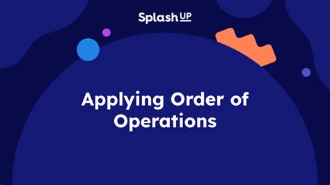 Image result for Order of Operations Math and Science