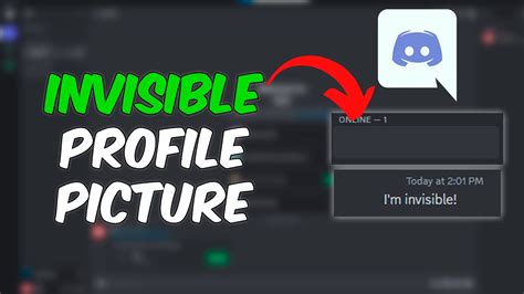 Set Invisible Profile Picture on Discord (Step By Step) Tutorial - YouTube