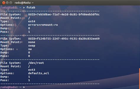 Image result for Fstab Syntax