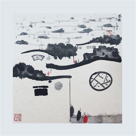 《中国意境》2017 温刚毅(墨轩）11月系列作品《白墙》|纯艺术|国画|温墨轩 - 原创作品 - 站酷 (ZCOOL)