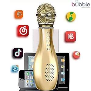 iBubble Portable Wireless Microphone Q007 Bluetooth Speaker Bowling ...
