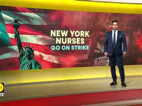 New York: Nearly 15,000 Nurses Strike at Major New York Hospitals | WION