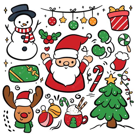 Christmas Cartoon Drawings 的图像结果