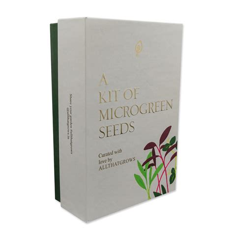 Shop AllThatGrows Microgreen Seed Kit - Grow Microgreens at Home