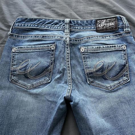 Barely boot Stella Low rise jeans light blue wash... - Depop