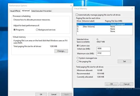 Windows 1.0 Optimize Performance Using Virtual Memory 的图像结果