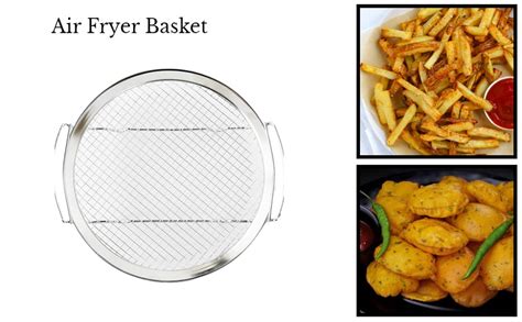Alark Round Stainless Steel Oil Filter Basin Fried Food Metal Colander ...
