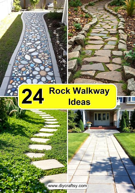 24 Natural Rock Walkway Ideas for Beautiful Garden Pathways