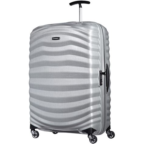 SAMSONITE Samsonite Lite-Shock Curve 69 cms Silver Hardsided Check-in ...