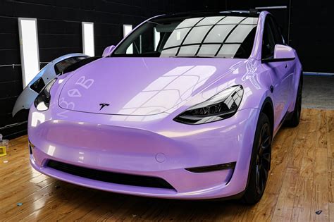 Tinybot Lavender Tesla Model Y | Twiisted Wrap