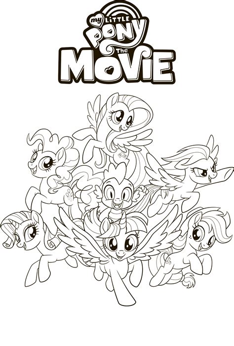 Pony Coloring Pages