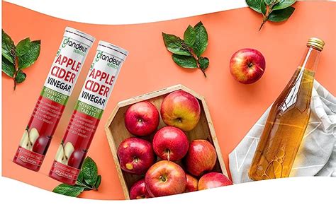 GRANDEUR The Plant Based Apple Cider Vinegar Tablets For Weight ...