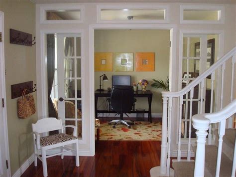 dining room turned into office