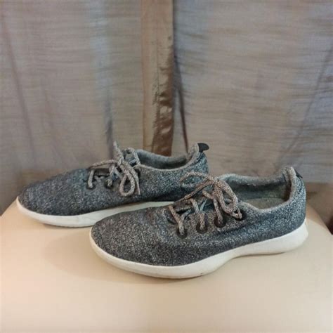 Men's Allbirds Wool Runner Dark Grey Tennis Shoes... - Depop