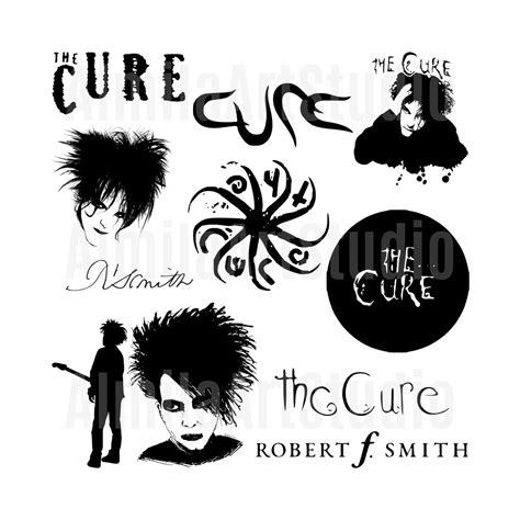 The Cure Band Logo