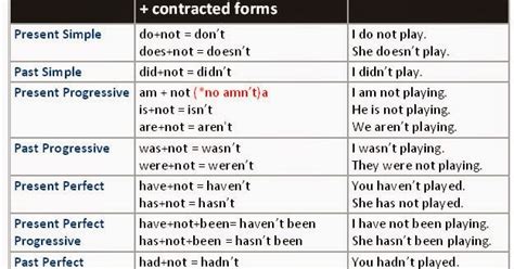 Negative Question Forms 的图像结果