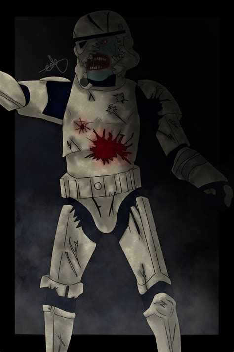 Star Wars - Death Trooper / Zombie by Frosty-Art on DeviantArt