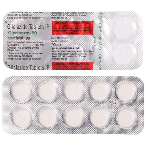 Glycinorm 80 - Strip of 10 Tablets : Amazon.in: Health & Personal Care