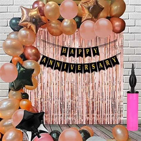 MezoKart.com MezoKart Happy Anniversary Decoration Kit For Home -58 ...