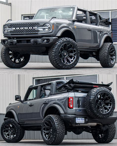 Broncos 4x4 Custom Wheels For Trucks 2021 Custom Ford Bronco In 2022