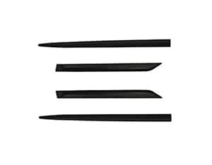 MIZZEO Premium Car Original Side Beading Matt Black (Pack of 4 ...