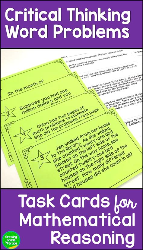 Critical Thinking Math Problems 的图像结果