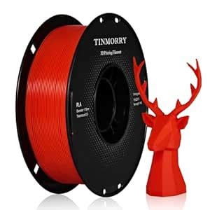 TINMORRY PLA Filament, 1.75 mm, 1 kg Spool, Red : Amazon.in: Industrial ...