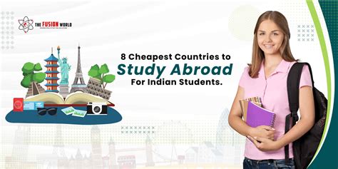 8 Cheapest Countries to Study Abroad for Indian Students. - Fusion ...