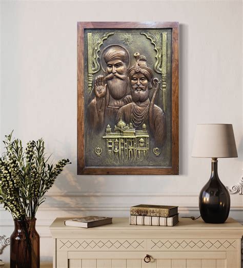 Buy Sikh Wall Art 3D Relief Mural Online at Best Price - Artociti
