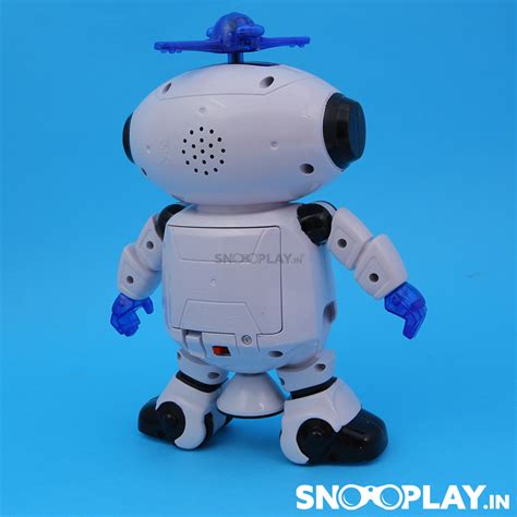 Dancing Robot Musical Toy With Lights with 360 Degree Rotation (6 Mont ...