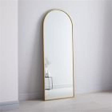 West Elm Arched Floor Mirror - AptDeco
